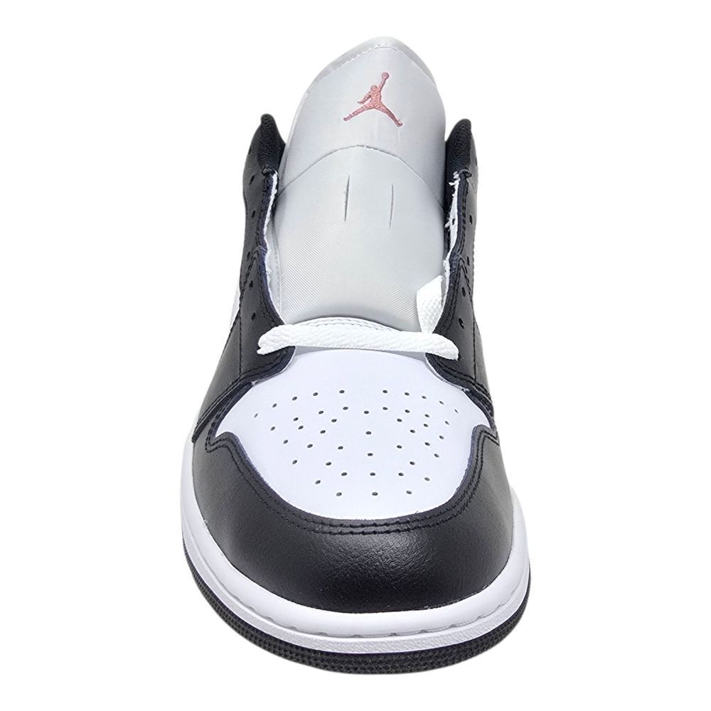 Nike Air Jordan 1 Low White Black Rust Pink 553558-165 Sneakers Men's Size's - Picture 6 of 9